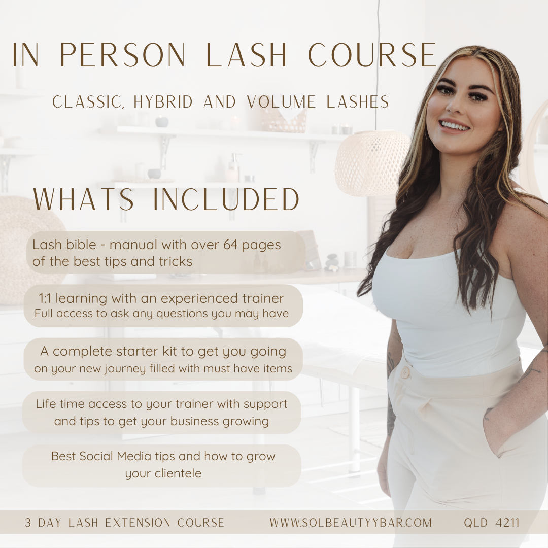 In Person Lash Extension Training