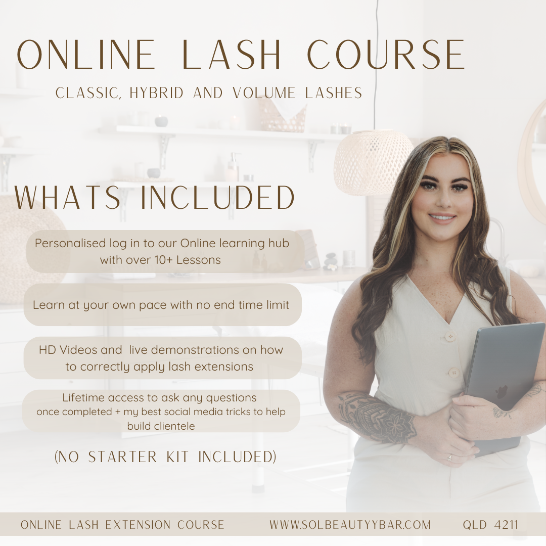 Online Lash training (No starter kit included)